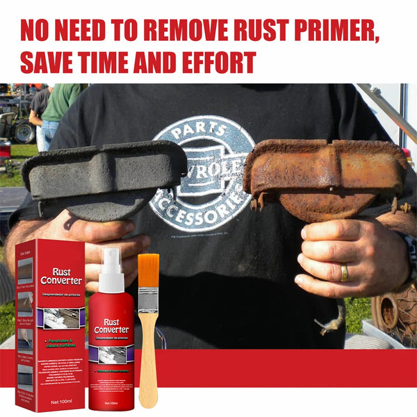 100ml Metal Rust Remover Water-based Paint Rayhong Anti-rust Primer for Car Rust Conversion Agent Renovation