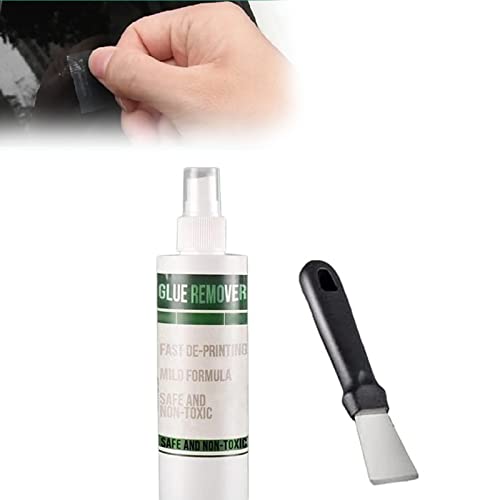 Powerful Glue Remover, Multi-Function Adhesive Sol Agent Spray, Super Strength Safely Solvent Removes Glues, Stickers Surface Safe Glue Removal Artifact, Sticky Residue Remover