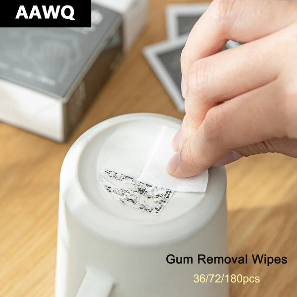 Sticky Residue Remover Wipes Quick and Easy Sticker Residue Wall Sticker Glue Powerful Removal Glass Label Cleaner